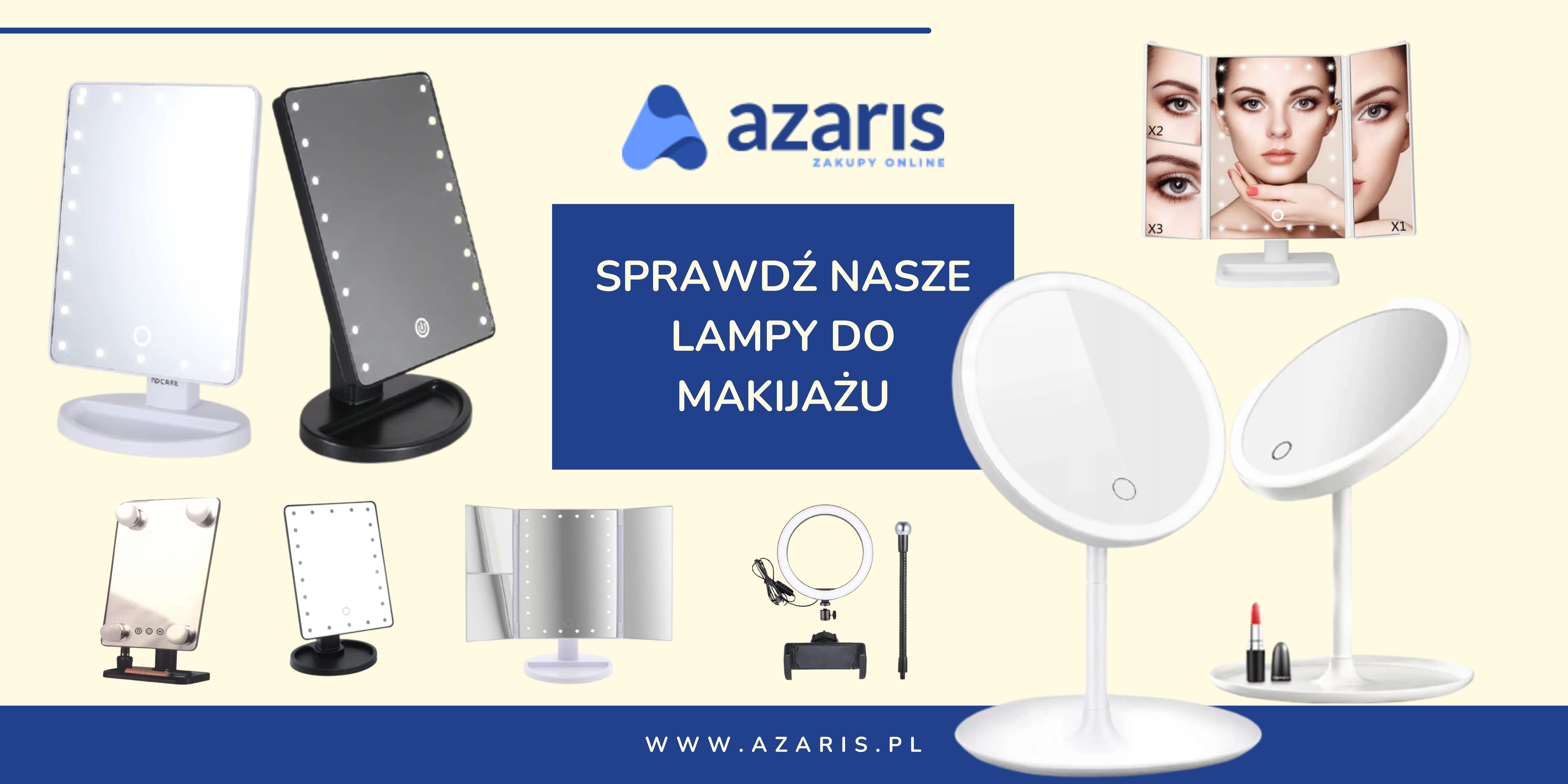lampy do makijażu