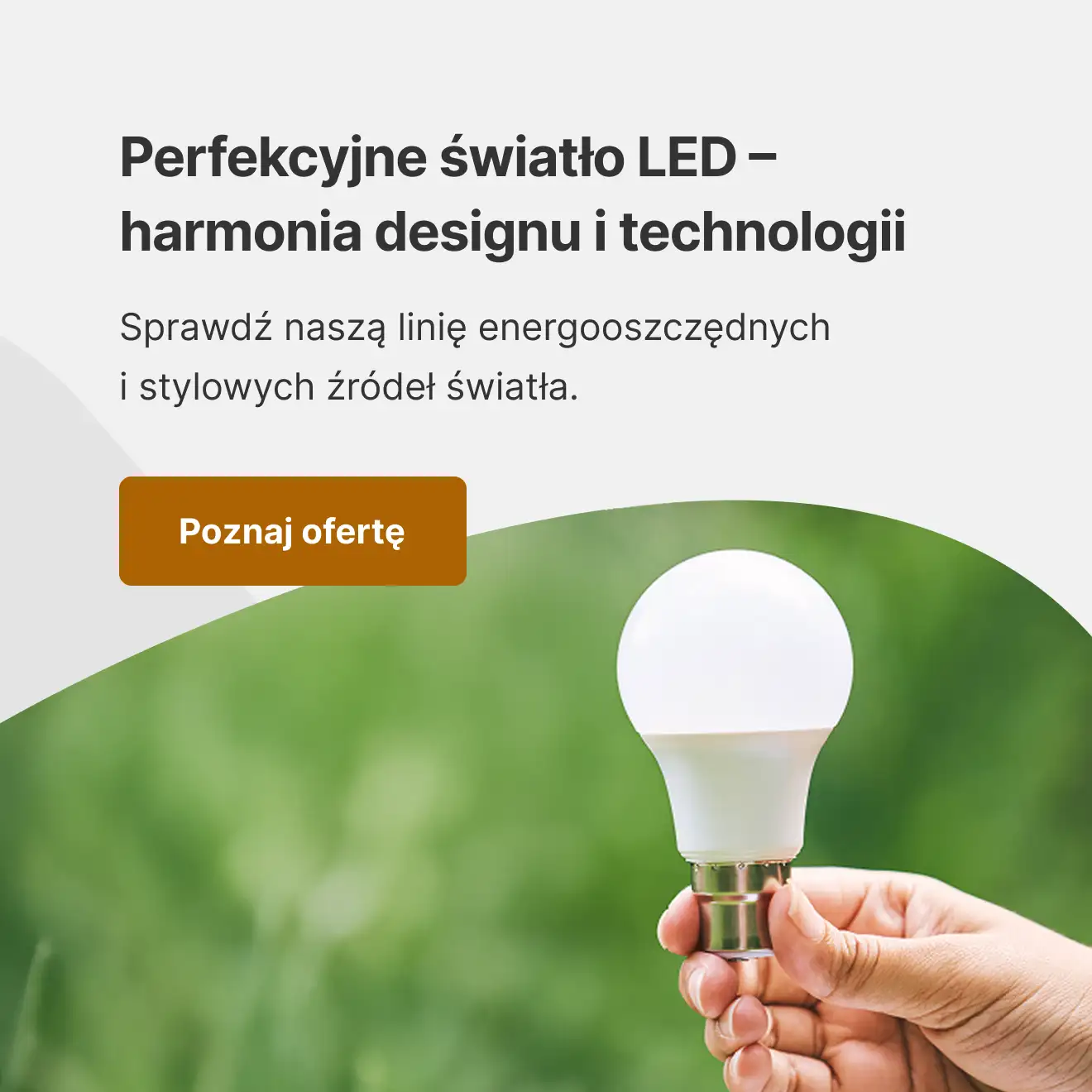Perfekcyjne światło LED –  harmonia designu i technologii