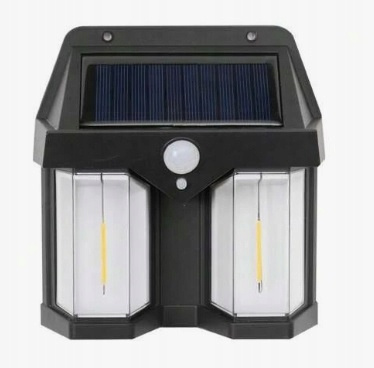 KINKIET NAŚCIENNY LAMPKA SOLARNA LAMPA DO OGRODU LED CIEPŁY ŚCIENNA