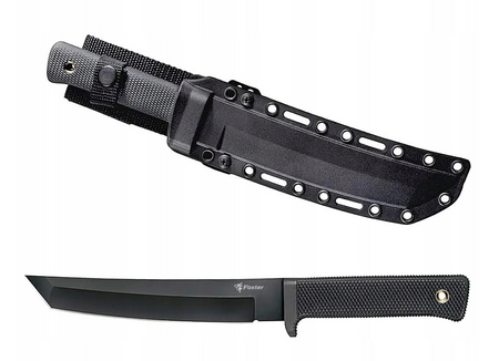 NÓŻ SZTYLET FINKA KATANA 30CM KRZESIWO STAL NIERDZEWNA 420 +POKROWIEC