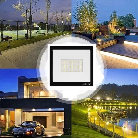 HALOGEN LAMPA NAŚWIETLACZ LED 200w CERTYFIKAT MOCY