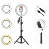 LAMPA PIERŚCIENIOWA 60W RING MAKIJAŻU STATYW 220cm