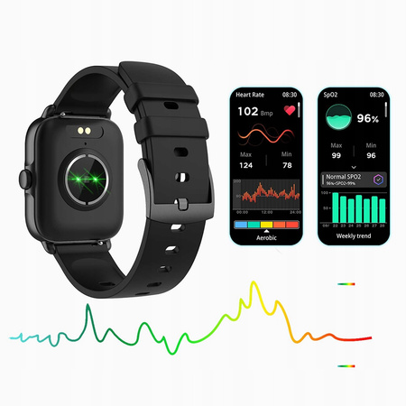 ZEGAREK SMART WATCH SMARTWATCH SPORT ROZMOWY POŁĄCZENIA MĘSKI