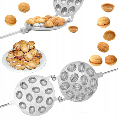 OPIEKACZ DO ORZESZKÓW 16 SZT NA KUCHENKE PATELNIA DO CIASTEK