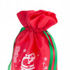 WOREK NA PREZENTY ŚWIĄTECZNY TORBA PREZENTOWA CZERWONY 35 cm na 25 cm
