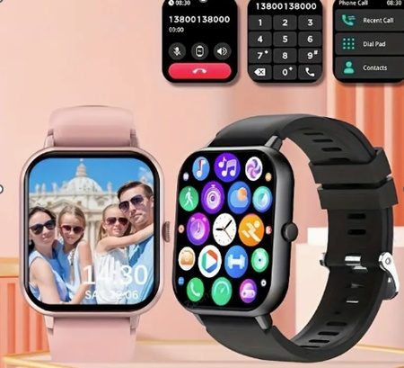 ZEGAREK SMART WATCH SMARTWATCH SPORT ROZMOWY POŁĄCZENIA MĘSKI