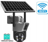 KAMERA obrotowa zewnętrzna solarna gsm 4G lte sim 2 OBIEKTYWY VISION 8MP 4K