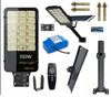 LAMPA ULICZNA LED SOLARNA 100W - PRZEMYSŁOWY MODEL Z BATERIĄ 20 Ah