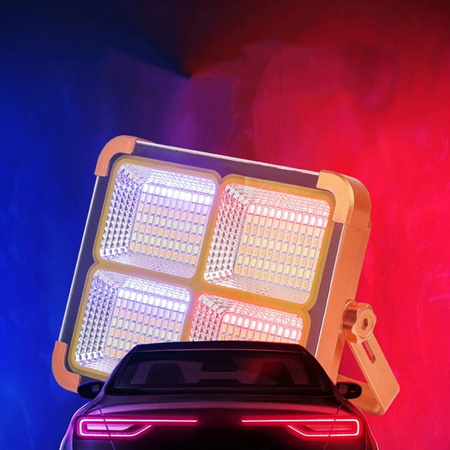 Halogen Przenośny LED powerbank 100W Solarny