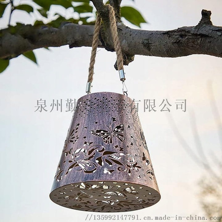 LAMPION LED SOLARNY KAGANEK LATARNIA WISZĄCA D
