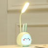 Lampka biurkowa KRÓLIK RGB szkolna NOCNA NA BIURKO USB LAMPA 3 TRYBY