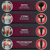 PISTOLET DO MASAŻU MASAŻER DO PLECÓW STÓP KARKU CIAŁA SZYJI massage gun