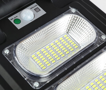 DUŻA LAMPA SOLARNA LED ULICZNA ZEWNĘTRZNA MOCNA 700W LATARNIA CZUJNIK