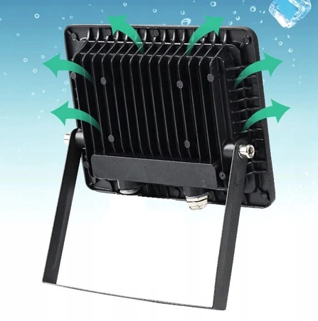 LAMPA ULICZNA NAŚWIETLACZ LED HALOGEN BUDOWLANY MOCNY 1000W WARSZTATOWY