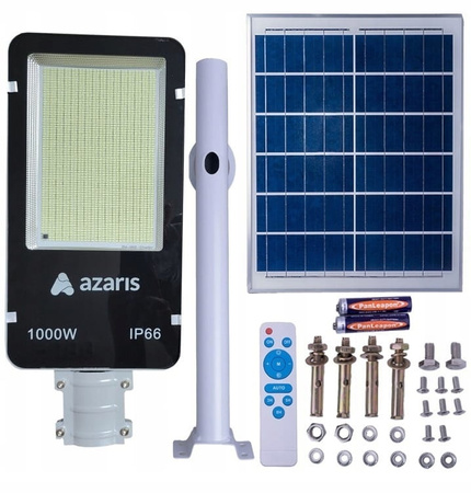 LAMPA ULICZNA SOLARNA LED 1000W PRZEMYSLOWA 35 Ah