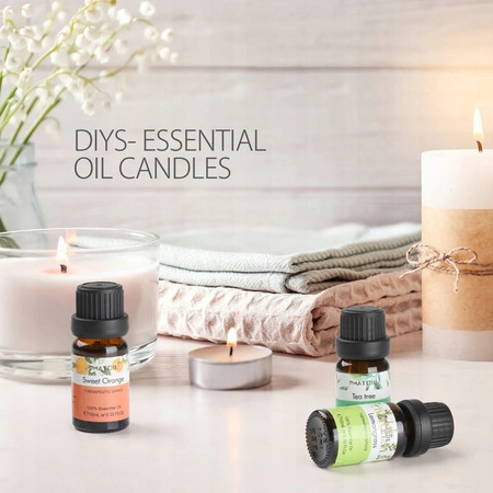 ZESTAW OLEJKÓW ETERYCZNYCH ZAPACHOWYCH 100%