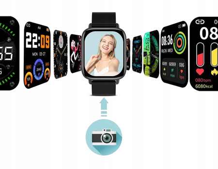 ZEGAREK SMART WATCH SMARTWATCH SPORT ROZMOWY POŁĄCZENIA MĘSKI