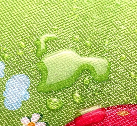 GRUBA MATA DWUSTRONNA PIANKOWA 200X180CM TERMICZNA ZWIJANA GRUBA XXL