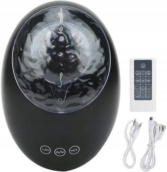 Projektor GWIAZD LED Lampka Nocna PILOT MUZYKA