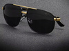 Okulary Przeciwsłoneczne Męskie PILOTKI UV400 KAT. UV 3 AVIATOR ETUI