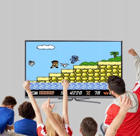 KONSOLA PEGAZUS PEGASUS 2 PADY PISTOLET GRA TELEWIZYJNA MARIO CONTRA
