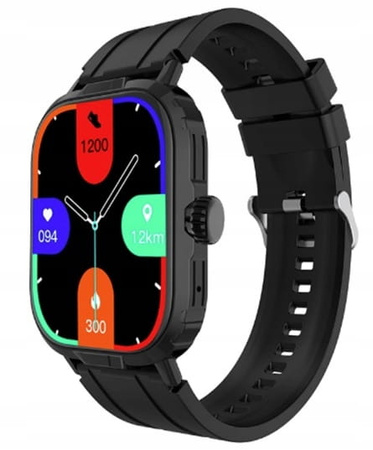 SMART WATCH ZEGAREK MĘSKI DAMSKI DUŻO FUNKCJI POLSKIE MENU WODOODPORNY