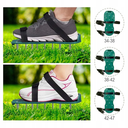 Wertykulator Na Buty Ogrodowy Aerator Do Trawnika Na Wiosnę Spulchniacz