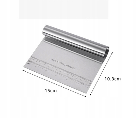 SZPATUŁKA ŁOPATKA CUKIERNICZA NÓŻ 15CM SZPACHELKA DO CIASTA DEKORATOR TORTU