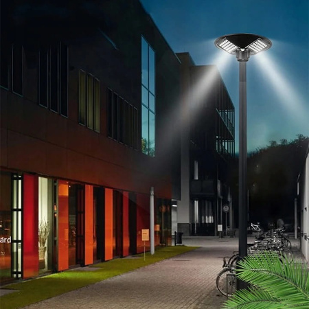 LAMPA SOLARNA ULICZNA LATARNIA OGRODOWA PILOT 800W