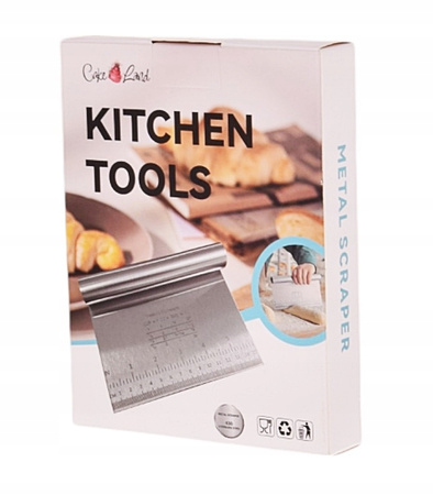 SZPATUŁKA ŁOPATKA CUKIERNICZA NÓŻ 15CM SZPACHELKA DO CIASTA DEKORATOR TORTU