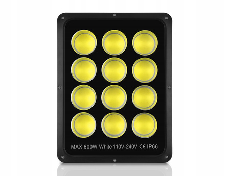 HALOGEN Lampa LED Naświetlacz 600W CERTYFIKAT COB