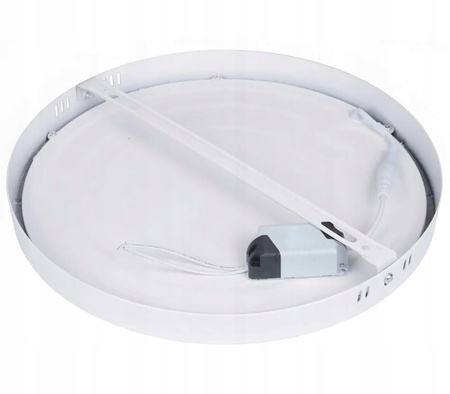PANEL plafon LED NATYNKOWY 12W NIEMRUGA CCD OKRĄGŁY NATYNKOWA LAMPA LED