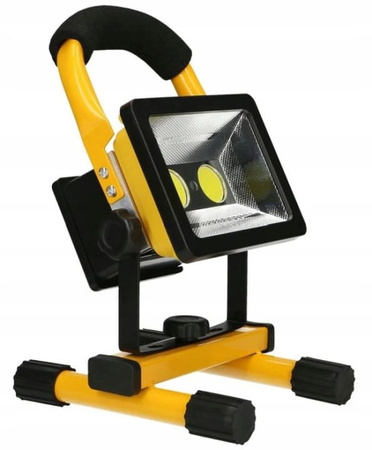 HALOGEN 2 x LED PRZENOŚNY AKUMULATOROWY LAMPA 30W AKUMULATOR LAMPA