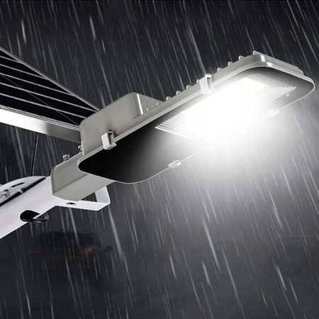LATARNIA OGRODOWA LAMPA SOLARNA NA SŁUP MOCNA 800W PANEL ULICZNA 146LED