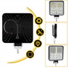 LAMPA ROBOCZA PANEL LED KWADRATOWY DO CIĘZARÓWKI CIĄGNIKA QUADA 177W