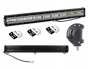 PANEL LED LAMPA ROBOCZA HALOGEN 54 cm 480W 12-24V CREE DALEKOSIĘŻNA 60000LM