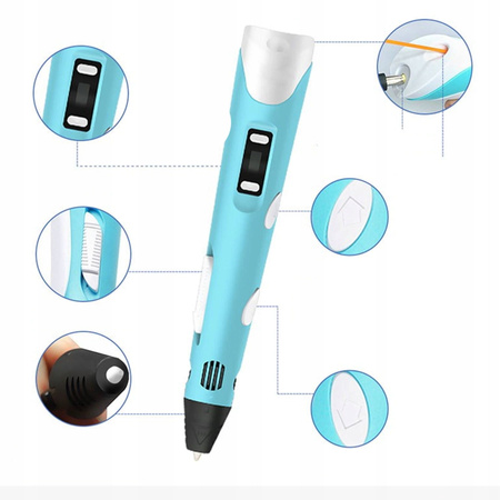 DŁUGOPIS WIELOFUNKCYJNY DRUKARKA 3D ZESTAW DO NAUKI PREZENT