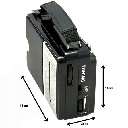 RADIO KUCHENNE BUDOWLANE BATERYJNE SIECIOWE FM AM USB PRZENOŚNE ANTENA 230V