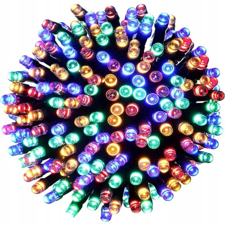 LAMPKI LED CHOINKOWE 300 BOŻE NARODZENIE IP44 ZEWNĘTRZNE WEWNĘTRZNE KOLORY