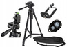 TRIPOD STATYW DO ZDJĘĆ 120CM PILOT UCHWYT DO SMARTFONA SELFIE STICK