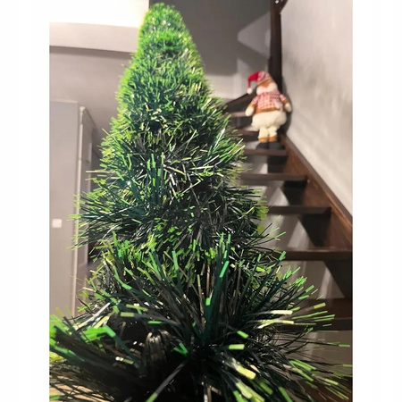 ŁAŃCUCH CHOINKOWY zielony 6m GIRLANDA ŚWIĄTECZNA NA CHOINKĘ XXL gruby 15cm