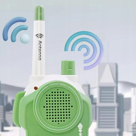 WALKIE TALKIE KRÓTKOFALÓWKA DLA DZIECI ZESTAW 2 SZT DZIECKA KOMPLET