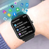SMART WATCH ZEGAREK MĘSKI DAMSKI DUŻO FUNKCJI POLSKIE MENU WODOODPORNY