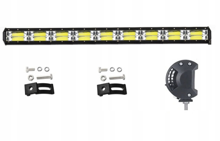 LAMPA ROBOCZA DO CIĄGNIKA LED BAR 108cm 1220W 12 24V CREE DALEKOSIĘŻNA QUAD