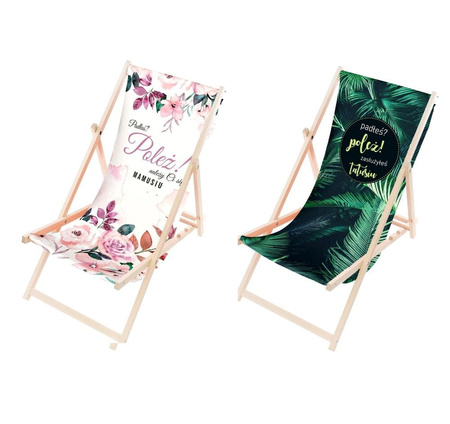 Leżak DREWNIANY OGRODOWY PLAŻOWY PRODUCENT Azaris