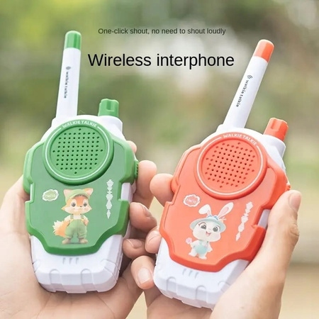 WALKIE TALKIE KRÓTKOFALÓWKA DLA DZIECI ZESTAW 2 SZT DZIECKA KOMPLET