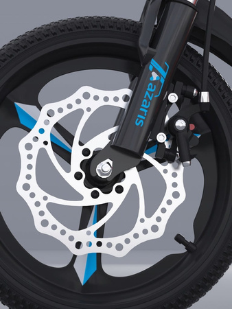 ROWER DZIECIĘCY ROWEREK 12 CALI LED HAMULCE TARCZOWE PROWADNIK AMORTYZATOR