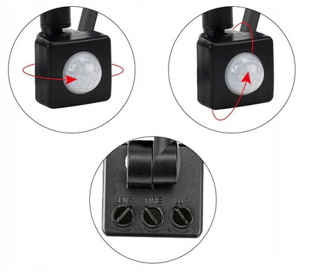 Halogen LED Z CZUJNIKIEM ruchu 10W naświetlacz IP