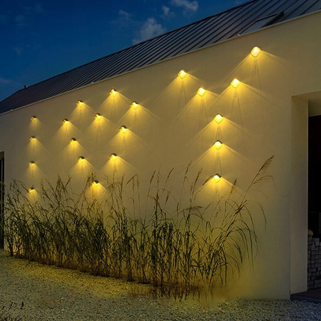 2x ZAWIESZKA LED SOLARNA KAGANEK RGB LUB CIEPŁY