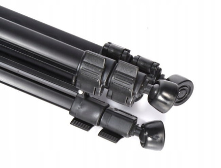 TRIPOD STATYW DO ZDJĘĆ 120CM PILOT UCHWYT DO SMARTFONA SELFIE STICK